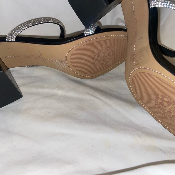 Vince Camuto VC Magaly Embellished Crysyal Strap Heels Sandals Size 8.5 New - Picture 6 of 10
